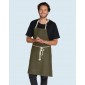 Drabužiai reklamai (CORSICA - Cord Bib Apron with Pocket), SG Accessories - BISTRO (Ex JASSZ Bistro) JG15P-CA-Bib