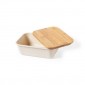 Reklaminė atributika su logotipu (Lunch box 1 L, bamboo lid)