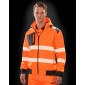 Drabužiai reklamai (Recycled Robust Zipped Safety Hoody), Result Genuine Recycled R503X