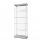 Stiklinė vitrina 80 x 40 x 200 cm