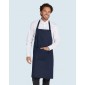 Drabužiai reklamai (LISBON - Cotton Heavyweight Bib Apron with Pocket), SG Accessories - BISTRO (Ex JASSZ Bistro) JG20P