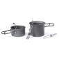 Reklaminė atributika su logotipu (Food containers 2 pcs, 600 ml and 800 ml, cutlery, in RPET pouch)