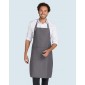 Drabužiai reklamai (LISBON - Organic Heavyweight Bib Apron with Pocket), SG Accessories - BISTRO (Ex JASSZ Bistro) JG20P-OG