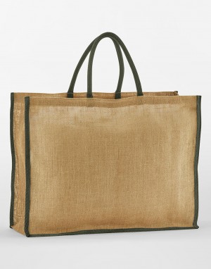 Drabužiai reklamai (Natural Starched Jute Market Shopper), Westford Mill W475