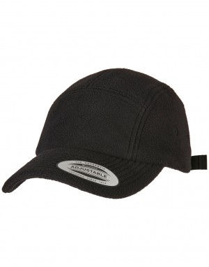Drabužiai reklamai (Polar Fleece Jockey Cap), Flexfit 7005PF