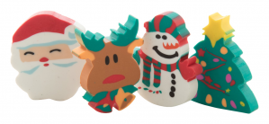 Verslo dovanos Flop (Christmas eraser set)