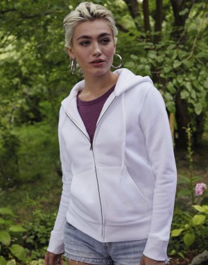 Moteriškas aukščiausios kokybės džemperis-švarkas su gobtuvu , Fruit of the Loom 62-118-0
