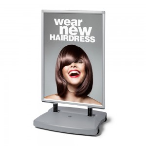 Windtalker® City su plastikiniu pagrindu sidabrinis A0