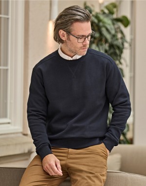 Drabužiai reklamai (Ribbed Interlock Crew Neck), Tee Jays 5504