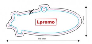 Reklaminiai kvapai su reklamine žinute, povandeninis laivas