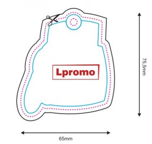 Automobiliniai kvapukai su reklamine spauda, forma lpf1106