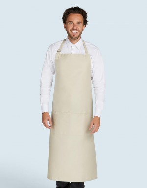 Drabužiai reklamai (AMSTERDAM - Recycled Bib Apron with Pocket), SG Accessories - BISTRO (Ex JASSZ Bistro) JG22P-REC