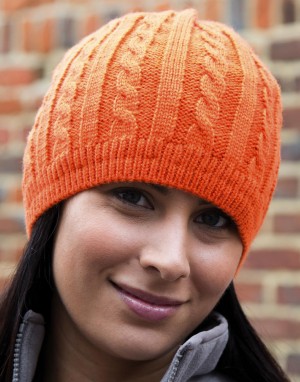 Megzta kepurė su pynės raštu , Result Winter Essentials R370X