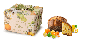 Kalėdinis pyragas PANETTONE AGRUMATO iš Loison Frutta e Fiori kolekcijos, 1000 g