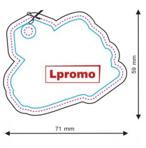 Automobiliniai kvapai su spauda, ornamentas