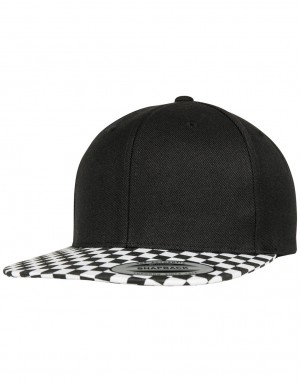 Drabužiai reklamai (Checkerboard Snapback), Flexfit 6089CB