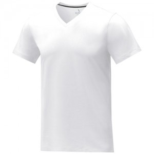 Reklaminė atributika: Somoto short sleeve mens V-neck t-shirt