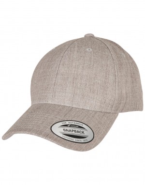 Drabužiai reklamai (Premium Curved Visor Snapback Cap), Flexfit 6789M