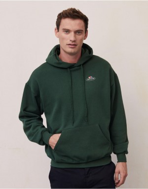 Drabužiai reklamai (Vintage Hooded Sweat Classic Small Logo Print), Fruit of the Loom Vintage Collection 012208J