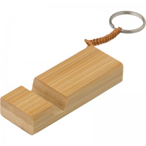 Bambuko raktų pakabukas, telefono stovas 