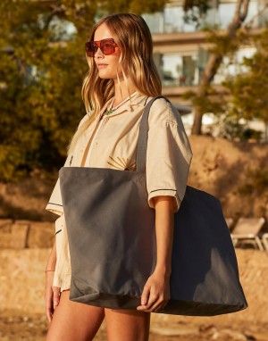 Drabužiai reklamai (Oversized Canvas Tote Bag), Westford Mill W696
