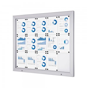 Lauko užrakinama vitrina Alpha 15xA4