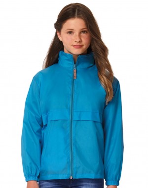 Vaikiška vėjui nepralaidi striukė Sirocco , B&C Outerwear JK950