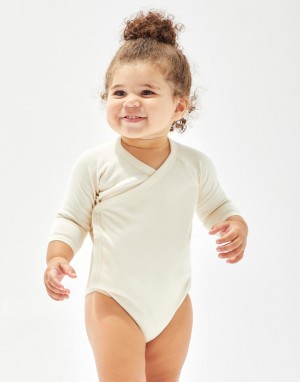 Drabužiai reklamai (Baby Long Sleeve Kimono Bodysuit), Babybugz BZ60