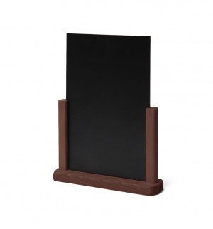 Natūrali tamsiai ruda A4 formato kreidinė lenta