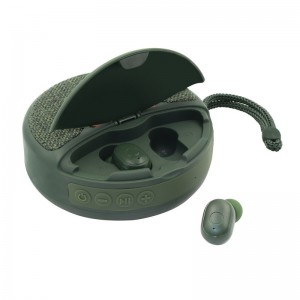 Reklaminė atributika su logotipu (Wireless speaker 5W Air Gifts, radio, wireless earphones | Caleb)