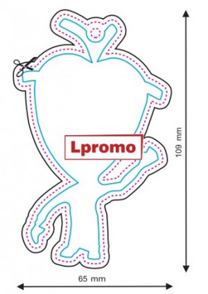 Automobiliniai kvapai su logo, siluetas