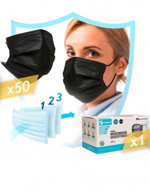Drabužiai reklamai (Medical face mask 3-ply), Virshields VS023T