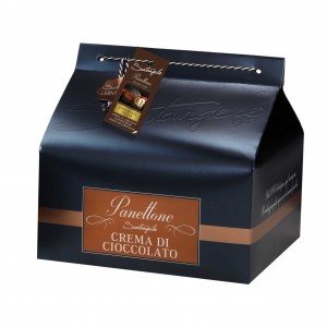 Pyragas Panettone SANTANGELO su šokolado kremu dėžėje 0,9kg, 900 g.