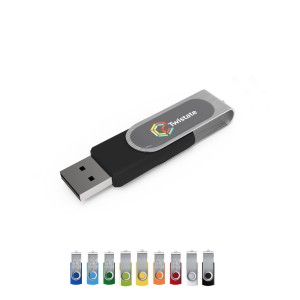 „Twister Doming“ USB atmintinė 16 GB Basic, 55 x 19 x 11 mm