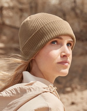 Drabužiai reklamai (Polylana® Ribbed Beanie), Beechfield B376R