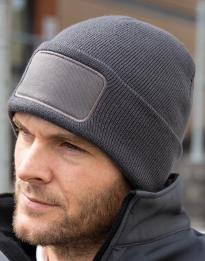 Dvigubo mezgimo kepurė su spaudu, Result Winter Essentials RC027X