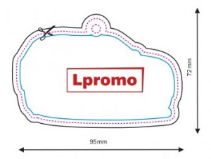 Reklaminis oro gaiviklis, forma lpf577