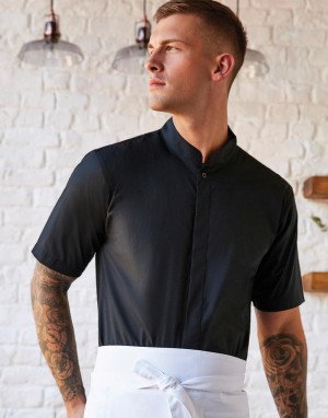 Tailored Fit Mandarin Collar Shirt.Vyriški marškiniai, Bargear KK122