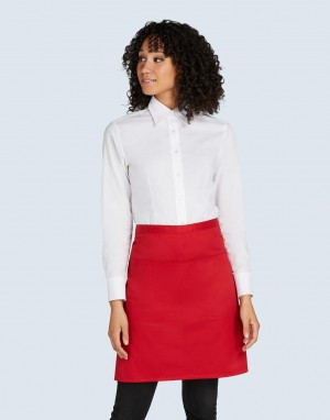 Drabužiai reklamai (BRUSSELS - Short Bistro Apron with Pocket), SG Accessories - BISTRO (Ex JASSZ Bistro) JG14P