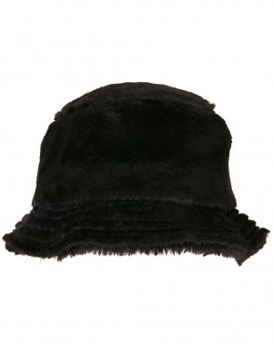 Drabužiai reklamai (Fake Fur Bucket Hat), Flexfit 5003FF
