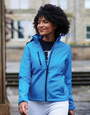 Drabužiai reklamai (Women`s Venturer 3-Layer Hooded Softshell Jacket), Regatta Professional TRA702