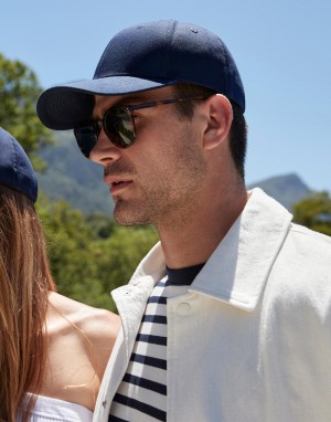 Drabužiai reklamai (EarthAware® Clas. Org. Cotton 6 Panel Cap), Beechfield B820