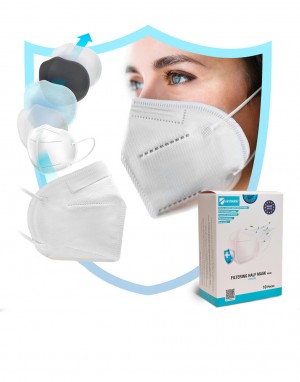 Drabužiai reklamai (FFP2 Filtering Half Mask 5 Layers), Virshields VS040