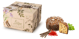 Kalėdinis pyragas PANETTONE LIQUIRIZIA E ZAFFERANO iš Loison Frutta e Fiori kolekcijos, 500 g