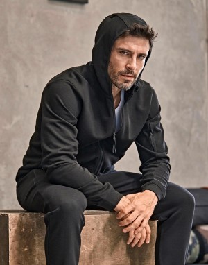 Drabužiai reklamai (Athletic Hooded Full Zip Sweat), Tee Jays 5706