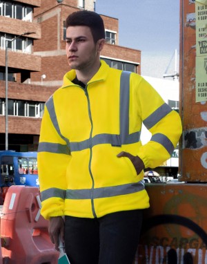 Drabužiai reklamai (Hi-Vis Fleece Jacket 