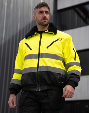 Drabužiai reklamai (Hi-Vis Pilot Jacket 