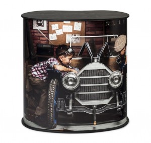 Stalviršis „Counter Professional Original M“ sidabrinis