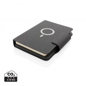 Verslo dovanos: (en:Artic Magnetic 10W wireless charging A5 notebook)