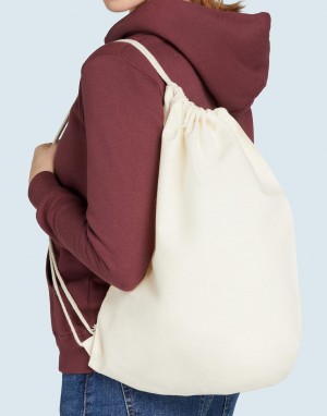 Drabužiai reklamai (Cotton Backpack Single Drawstring), SG Accessories - BAGS (Ex JASSZ Bags) Backpack-1DS